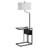 Vidrio 59'' Black Tray Table Floor Lamp