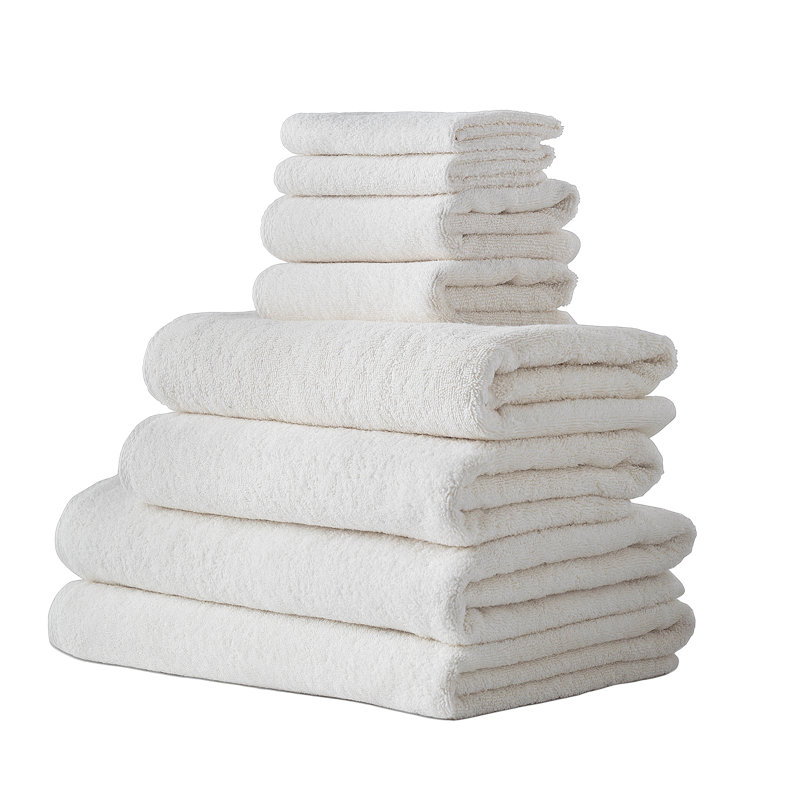 Turkish Cotton Mulit-Size Set, Ivory