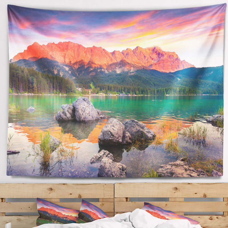 Polyester Tapestry, 78" H x 92" W