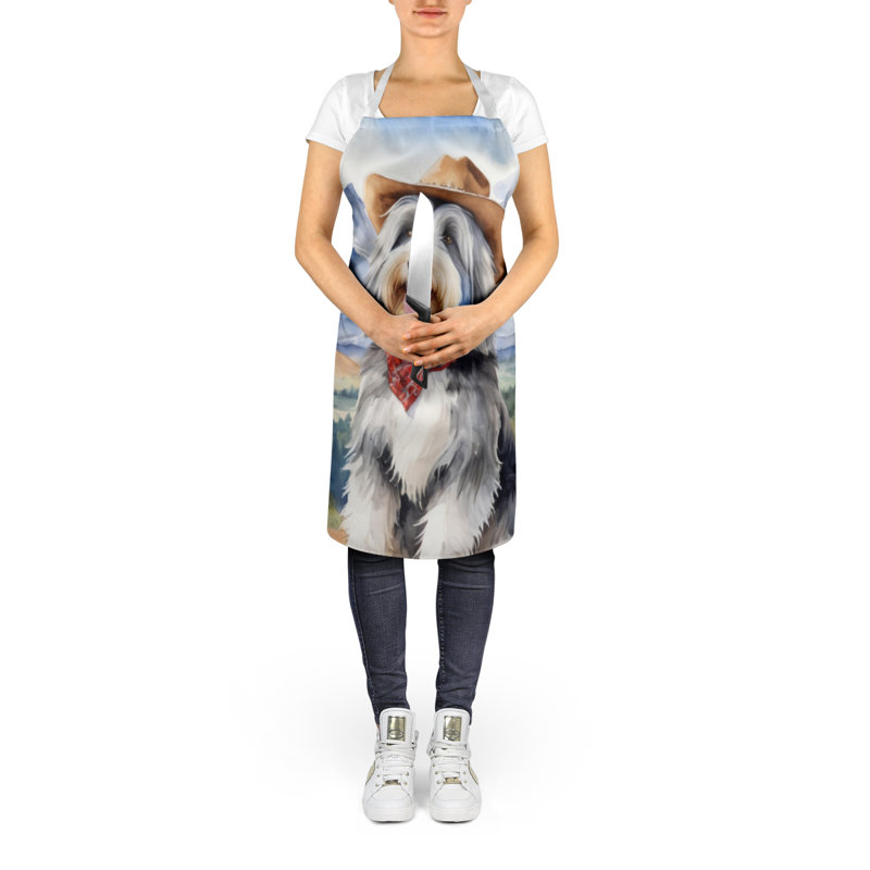 No Pattern Bib Apron