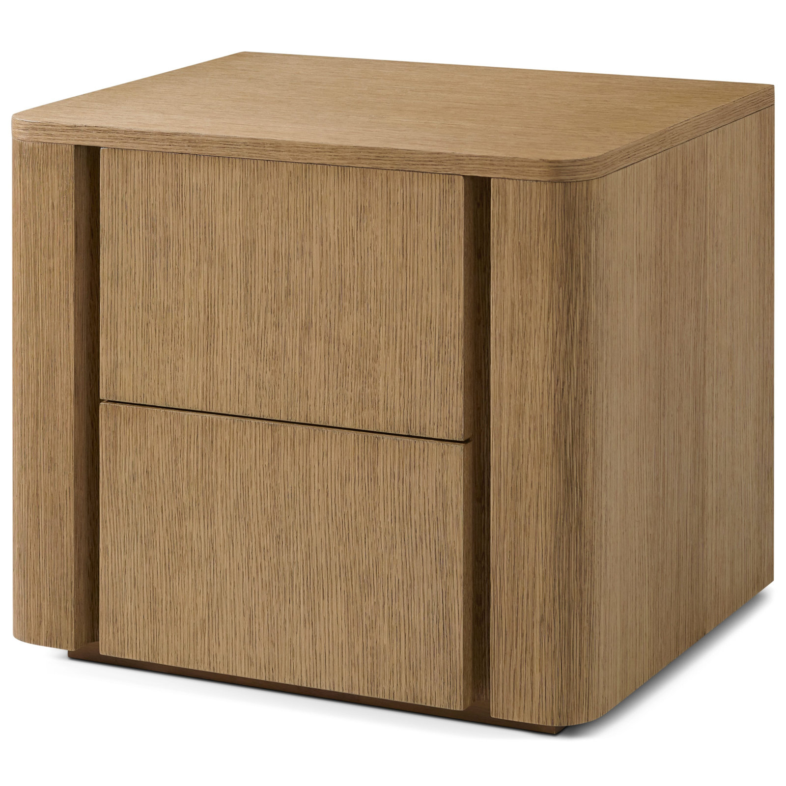 2 - Drawer Nightstand, Natural