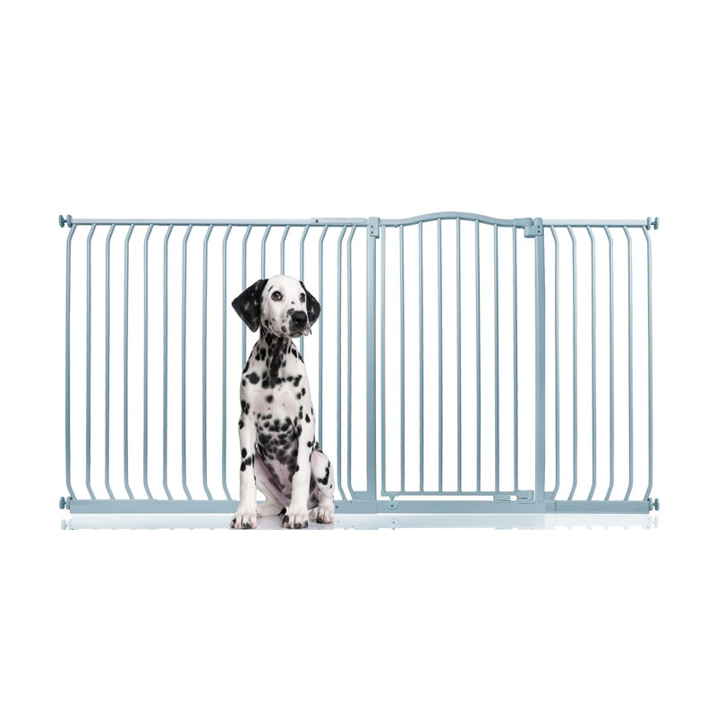 Metal Pressure Mounted Pet Gate, 198cm - 207cm