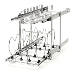 simplehuman 12.7-in W x 19.5-in L x 8.2-in H Stainless Steel Dish Rack at