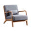 Chaise d'appoint rembourrée de 25,78 po de large avec un coussin supplémentaire Cashel (ensemble de 7) Cashel-109608691
