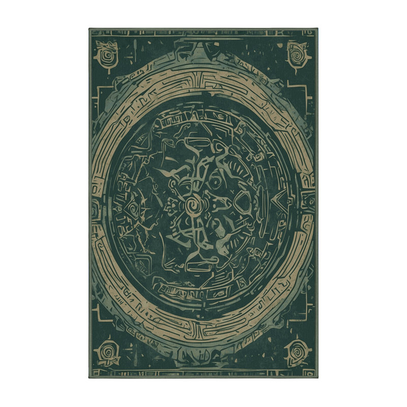 Forgotten Prophecy Rug, Rectangle 4' x 6'