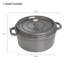 La Cocotte Cast Iron Round Cocotte-229799405-229799418