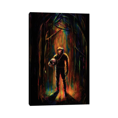 Commander Chimp by Nicebleed - Print on Canvas