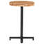 Cuthbert Acacia Round Solid Wood Top Metal Base Dining Table-1976188859