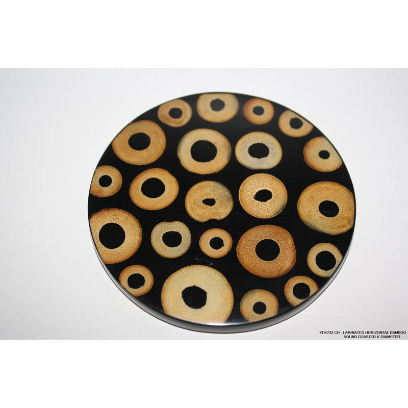 Sous-verre stratifié horizontal en bambou