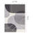 Fresno Grey Cream Modern Geometric Arches Area Rug-102211073