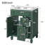 Meuble-lavabo 24 po avec lavabo en céramique-483929081