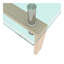 Table basse rectangulaire en verre, tables d'appoint modernes modernes de table basse pour les meubles de salon-338765775-467314498