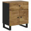 Launcest 50cm W Metal Bedside Table