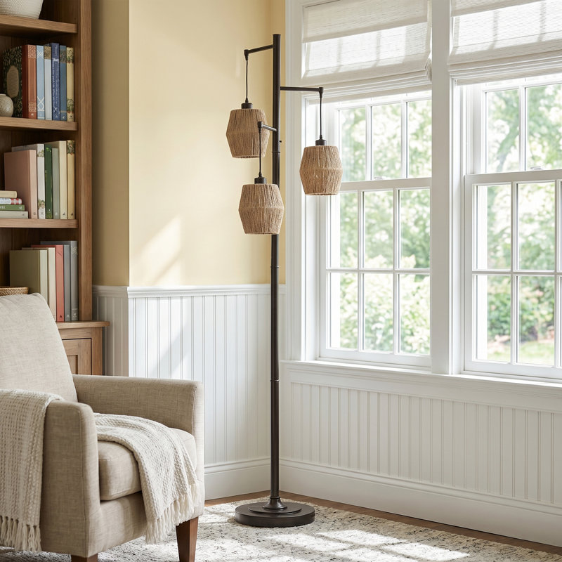 Boca 73'' Tree Floor Lamp, Oil Rubbed Bronze