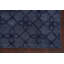 Tapis bleu marine en laine / soie touffeté à la main Luxton