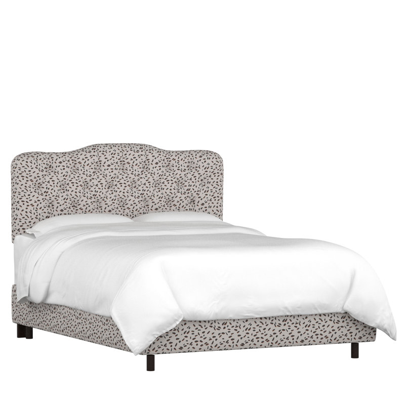 Merlo Upholstered Standard Bed, Twin, Shantung Aztec