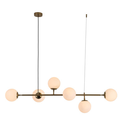Henrik 8 - Light Gold Kitchen Island Pendant