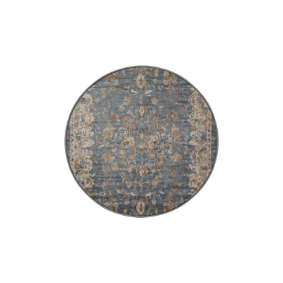 Machine Washable Gray Area Rug