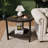 Surbit Triangular 24.9" Tall End Table-1727927225