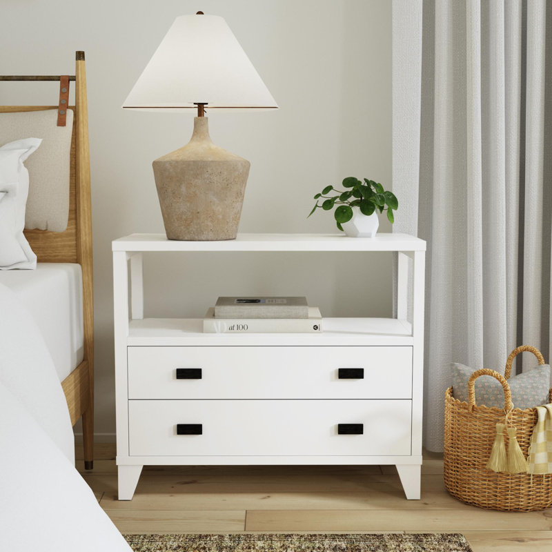Aditya 34'' W Nightstand, Light Blue
