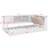 Twin Size Daybed Bed With Storage Bookcase And Upholstered Storage Headboard, Floor Bed With Charging Station-1585609898
