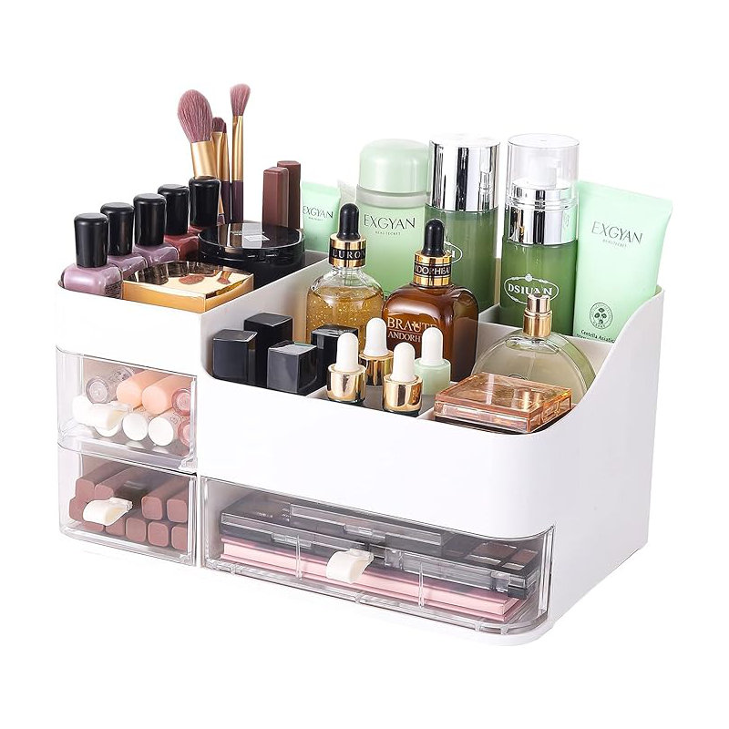 Organisateur de maquillage en plastique Pamelina