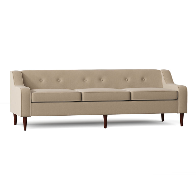 Flomaton Upholstered 88'' Sofa, Peyton Fawn