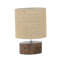Lampe de table en bois avec abat-jour-519110200