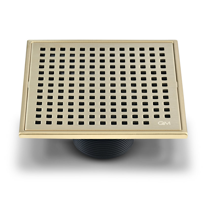 6'' W Grid, Satin Gold