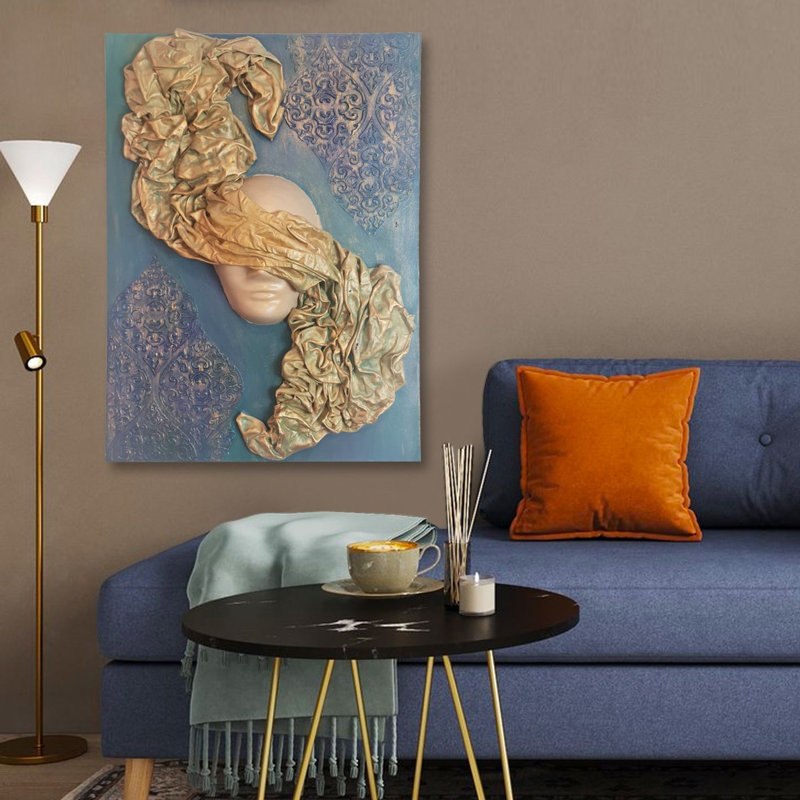 Peinture à l'huile décorative