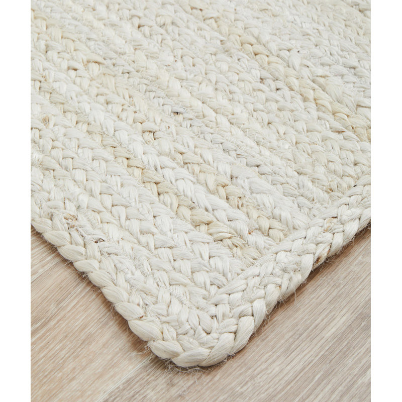 Winn Solid Colour Area Rug, Rectangle 90 x 150cm
