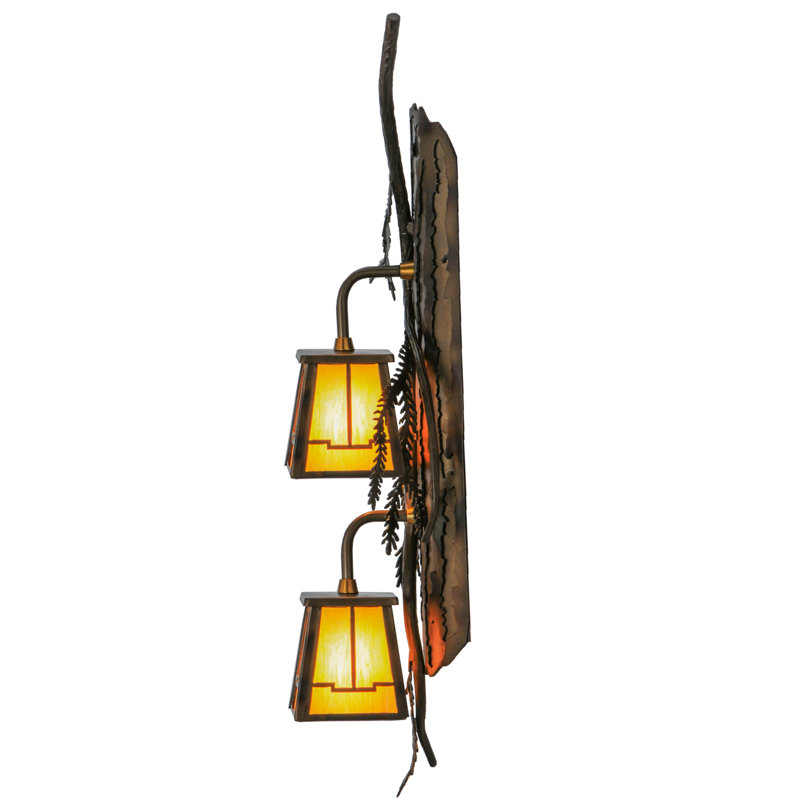 Rustic Lodge 2 - Light Armed Sconce