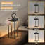 Albizu 30cm Battery Powered Integrated LED Square / Rectangular Lantern-29102396