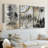 MaskedNotesII  -Custom Wrapped Gallery Canvas - 3 Pieces