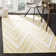 Stephen Chevron Wool Hand Woven Area Rug