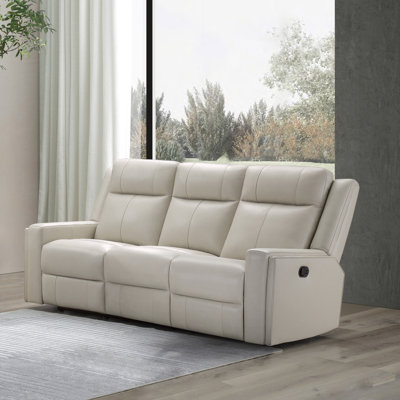 Ashlley 81.5'' Leather Reclining Sofa