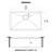 Ruvati 33-inch Undermount Stainless Steel Kitchen Sink 16 Gauge Single Bowl-55807437
