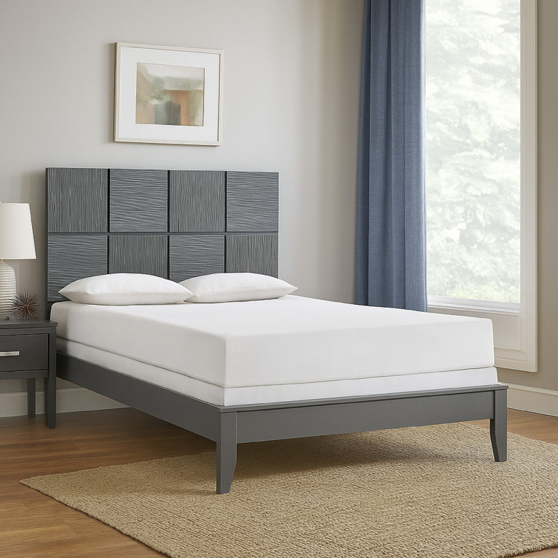 Tête de lit Deny Bed, Gris bronze, Double