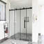60 po X P 76 po H Porte de douche coulissante simple-116650971