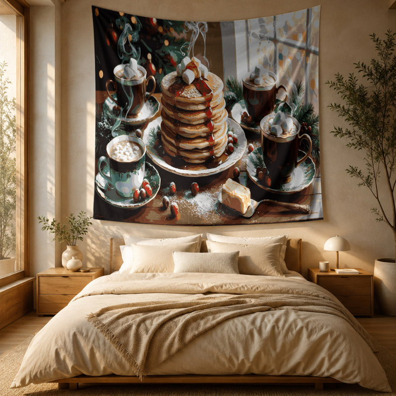Tapisserie murale de Noël, 51 po x 60 po