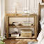 31.5'' Narrow End Table with 2-Tier Shelves-1413334152