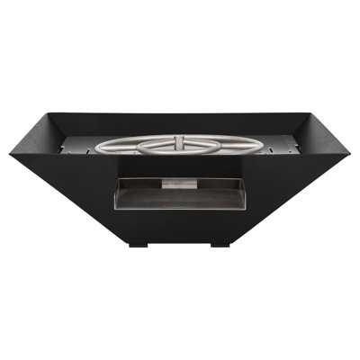 Bol à feu et à eau Aura en aluminium de 81 cm