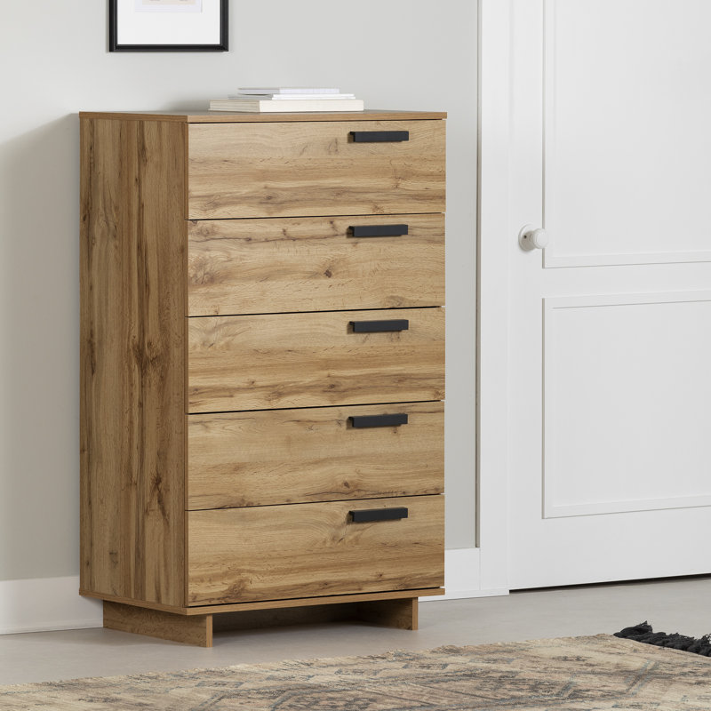 Cavalleri 29'' W 5 - Drawer Dresser, Nordik Oak