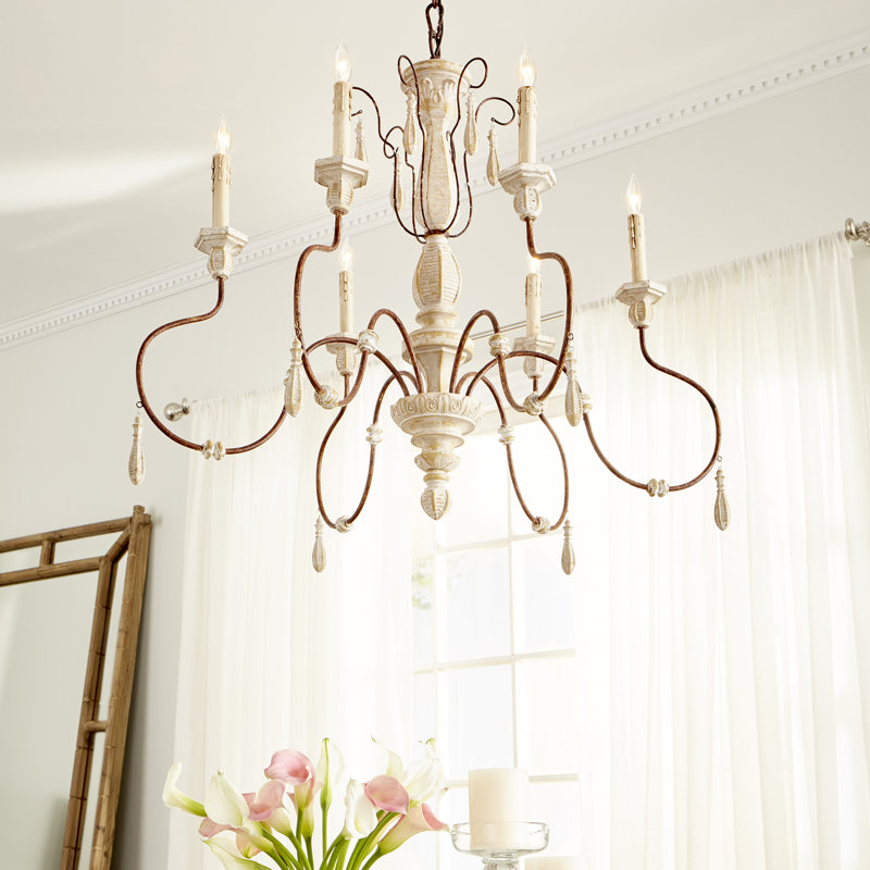 Lustree 6 lumières façon bougie/classique Loveland