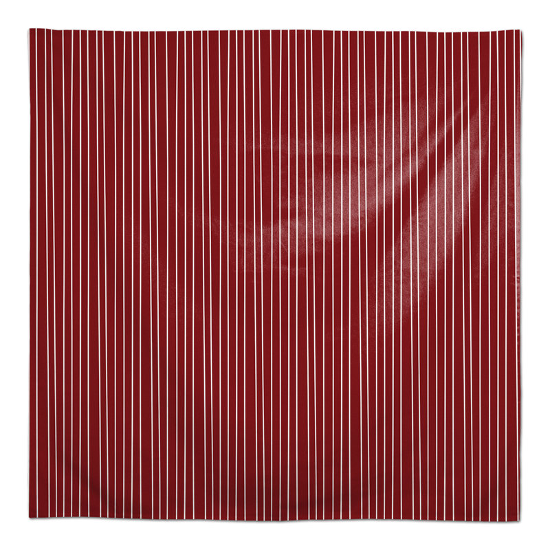 Hariesh Striped Square Tablecloth, Red