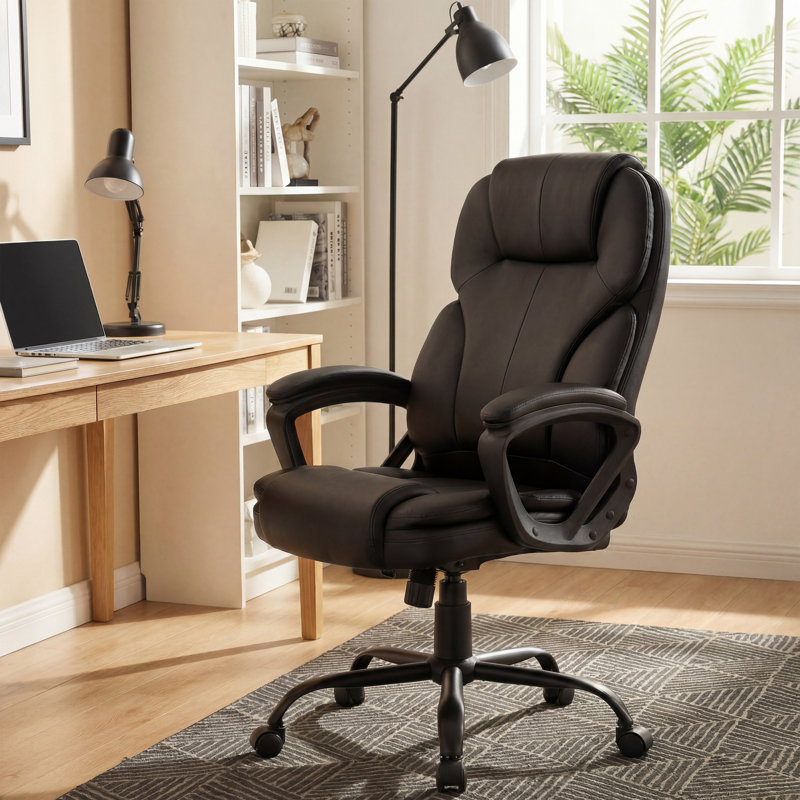 Ergonomic Faux Leather Chair