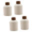 Wrenley Vase Set of 4 White