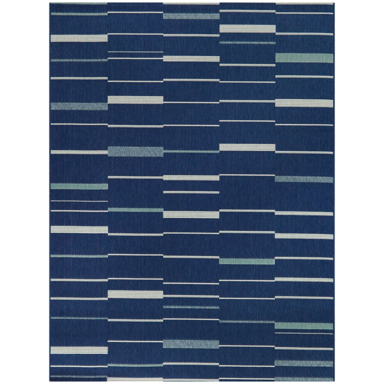 Striped Indoor / Outdoor Rug