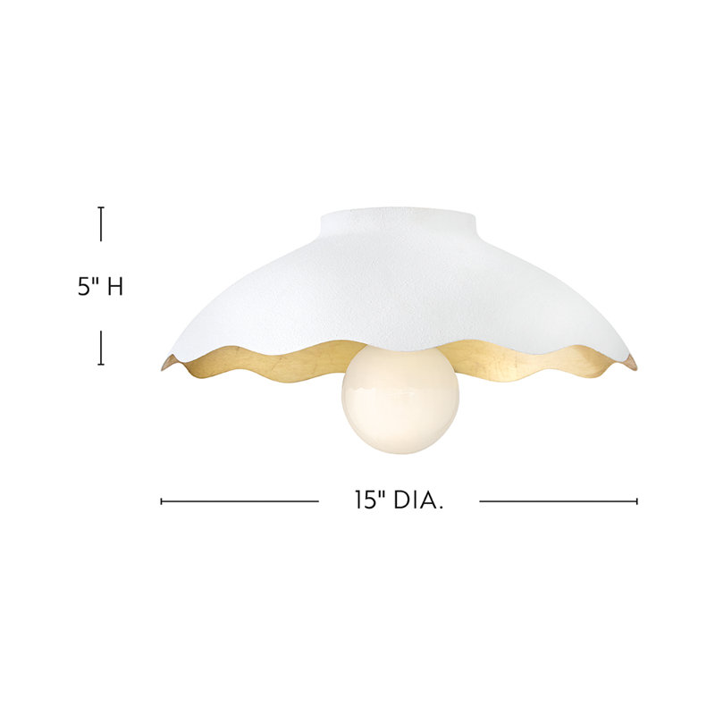 Matheson Darla Floral Flush Mount Ceiling Light