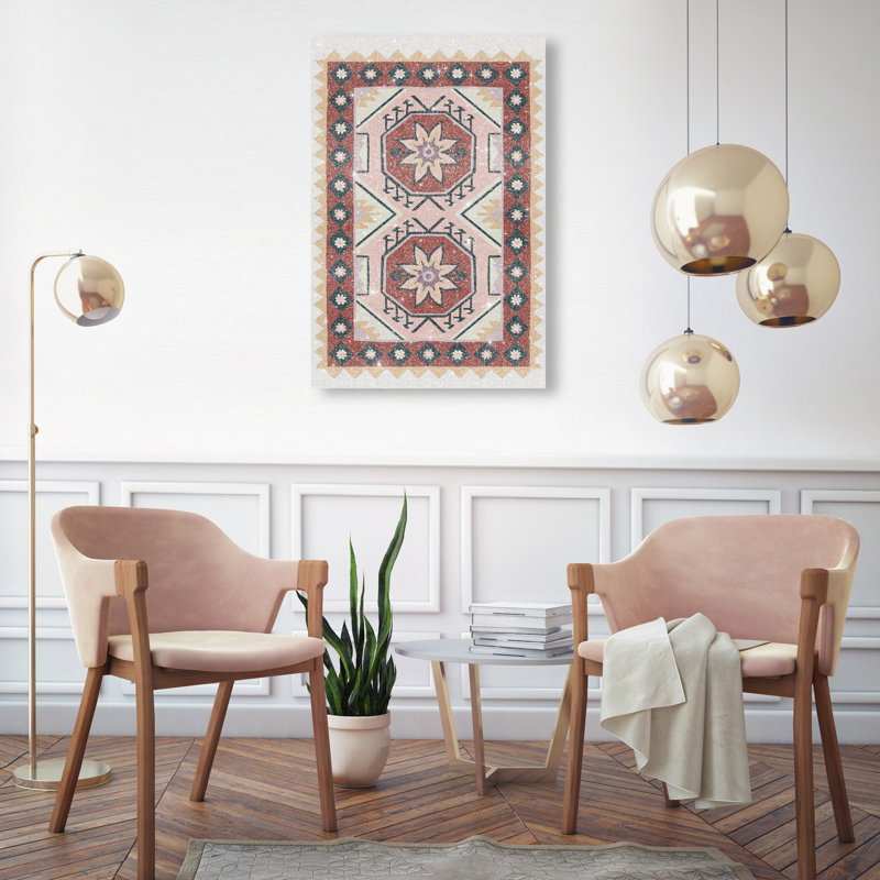 Daylight Damask Print by Oliver Gal, 15"H x 10"W, Gallery Wrapped